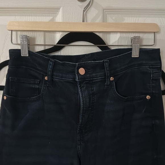 Dark denim express med rise skinny Jean size 8 - Picture 2 of 3